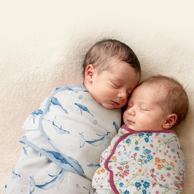 Cotton Swaddles for Newborn, Baby Newborn Swaddle 0-3 Month | 2-Pack Soft - Image 9