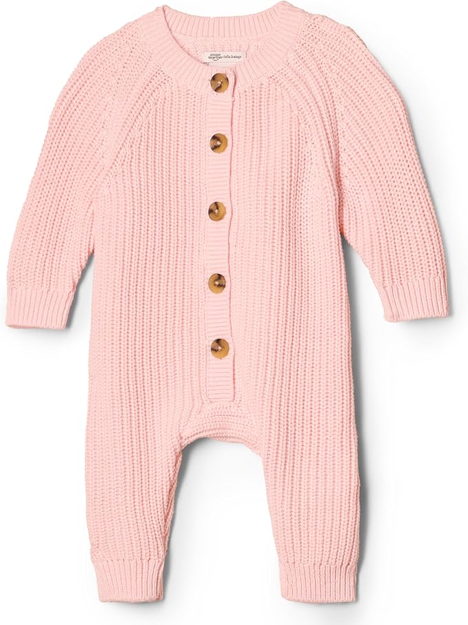 Amazon Essentials x Sofia Grainge Unisex Babies' Cotton Knit Playsuit by AmazonEssentials