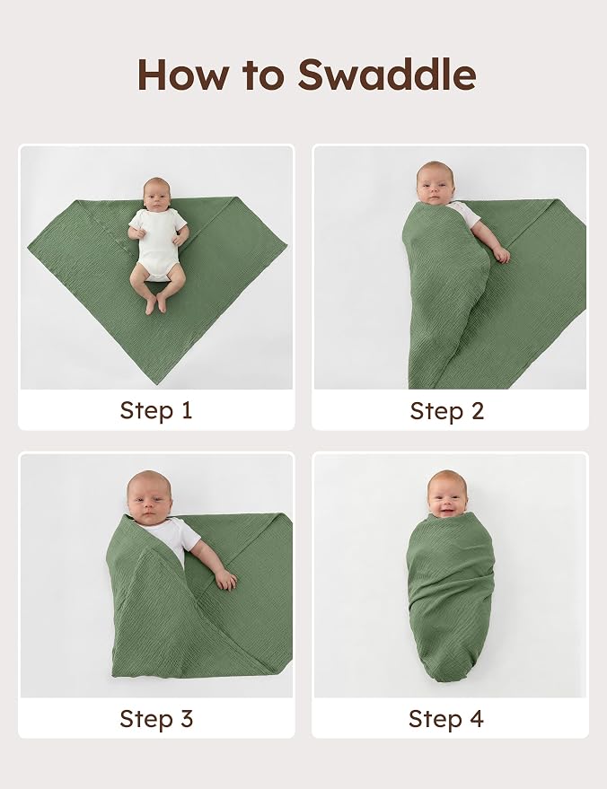 Unnivoll Muslin Swaddle Blankets - Image 7