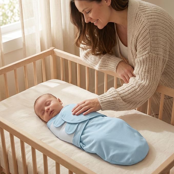 Cotton Swaddles for Newborn, Baby Newborn Swaddle 0-3 Month | 2-Pack Soft - Image 7