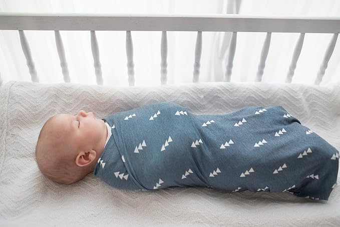 Copper Pearl Swaddle Blankets for Newborns | Soft Stretchy Receiving Blankets - Image 5
