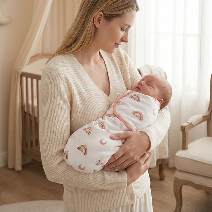 GLLQUEN BABY Swaddles for Newborns 0-3 Months, Adjustable & Easy Fastener | - Image 8