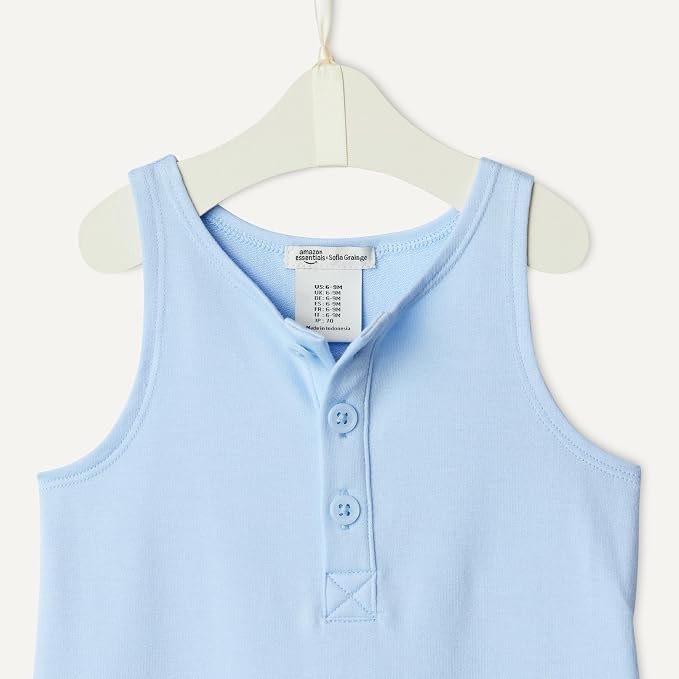 Amazon Essentials x Sofia Grainge Unisex Babies' Sleeveless Lightweight French - Image 5