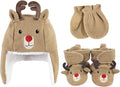 Hudson Baby Baby Hudson Baby Unisex Baby Trapper Hat, Mitten and Bootie Set by HudsonBaby