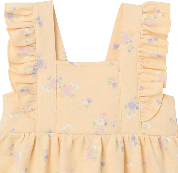 Modern Moments by Gerber Baby Girls' Sleeveless Romper - Image 2