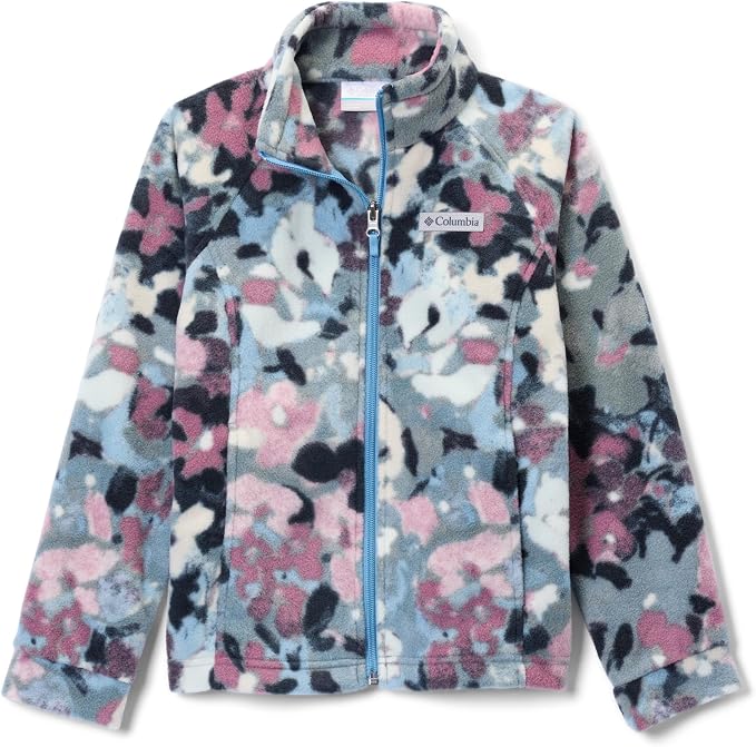 Columbia Youth Girls Benton Springs II Printed Fleece Jacket by Columbia