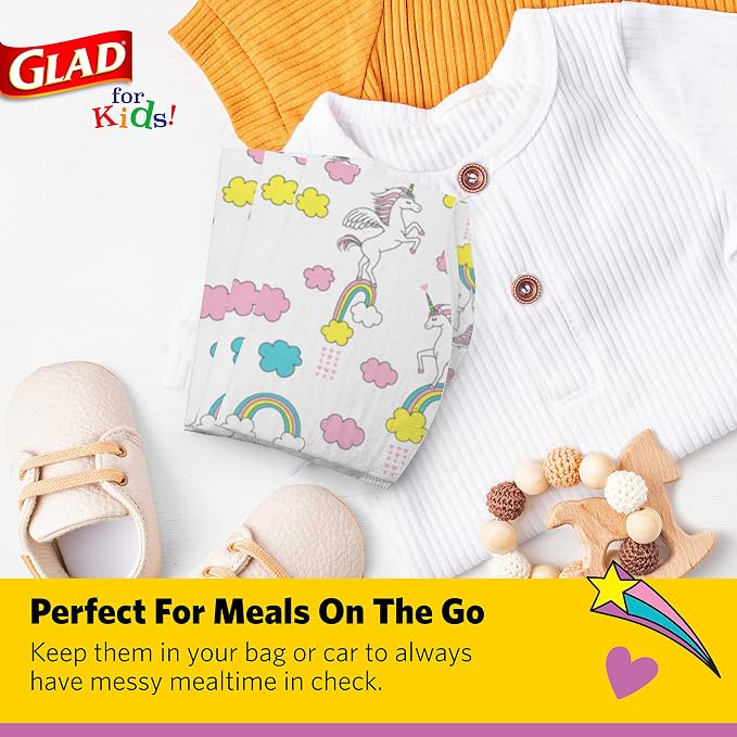 Glad for Kids Disposable Paper Bibs - Image 4