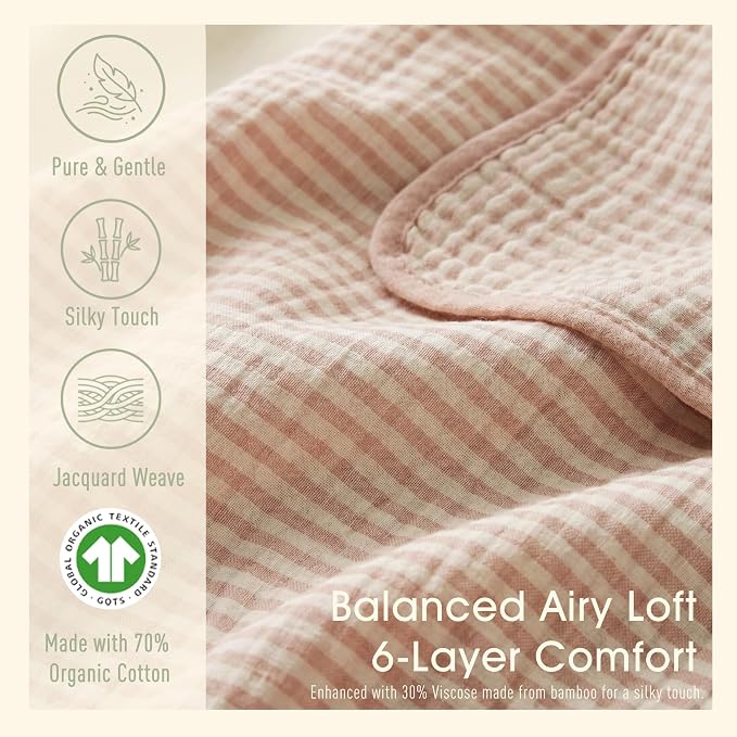 Ultra Soft Muslin Baby Blanket - Image 3