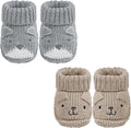 Newborn Knit Booties Soft Baby Sock Boots by DUONITITI