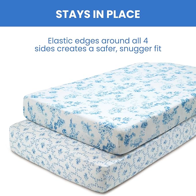 Delta Children Fitted Crib Sheets - Image 7