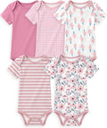 Yoofoss Baby Bodysuits 100% Organic Cotton Baby Short Sleeve Baby Boys Girls by YOOFOSS