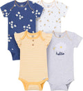 Gerber Baby Girls 4-Pack Short Sleeve Onesies Bodysuits by Gerber