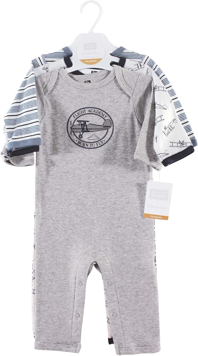 Hudson Baby unisex-child Cotton Coveralls - Image 2