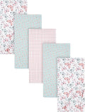 Gerber Girls Newborn Infant Baby Toddler Nursery 100% Cotton Flannel Receiving by Gerber