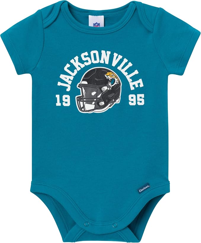 Gerber NFL Baby Boys 3-Pack Onesie Bodysuit - Image 2