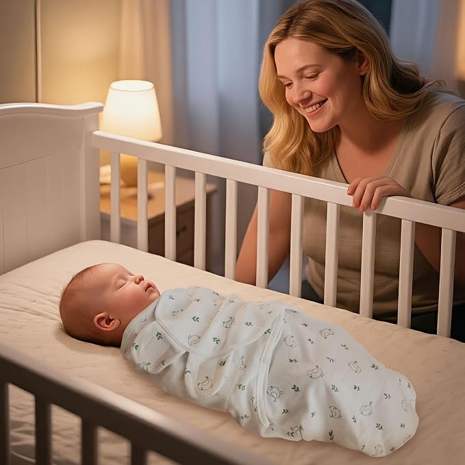 GLLQUEN BABY Swaddles for Newborns 0-3 Months, Adjustable & Easy Fastener | - Image 3