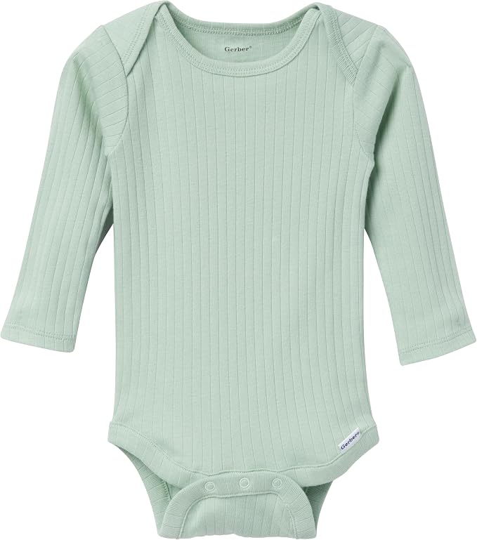Gerber Baby Boys 6-Pack Long Sleeve Onesies Bodysuit - Image 3