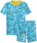 Butterblu Shade Snug-fit 2-Piece Short Sleeve PJs 100% Organic Cotton by Butterblu