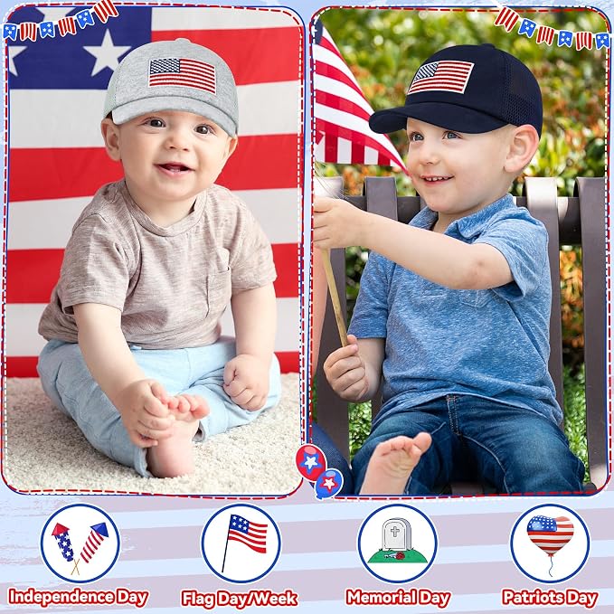 Olreco Baby Baseball Cap Toddler Baseball Hat - Image 3
