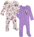 Disney Baby Girls' 2-Pack Footed Sleep N' Play Newborn to Infant by Disney