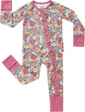 pureborn Baby Sleeper Viscose from Bamboo Zipper Footies 0-24 Months by pureborn