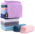 16 Pack Baby Washcloths by BAMBOOQUEEN