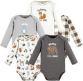 Touched by Nature Unisex Baby Organic Cotton Long-Sleeve Bodysuits by TouchedbyNature