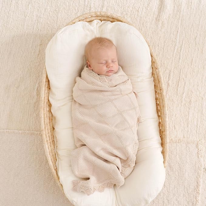Hadetoto 100% Cotton Baby Blankets - Image 2