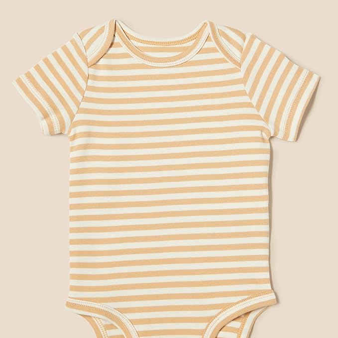 Amazon Essentials Unisex Babies' Short-Sleeve Bodysuits - Image 4