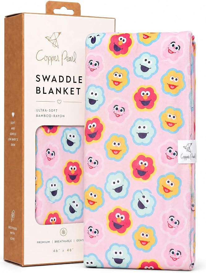 Copper Pearl Swaddle Blankets for Newborns | Soft Stretchy Receiving Blankets by CopperPearl