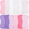 Baby Burp Cloths &Baby B.ibs 2-in-1 Design 3 Layers Thicken Cotton Absorbent by Benoxine
