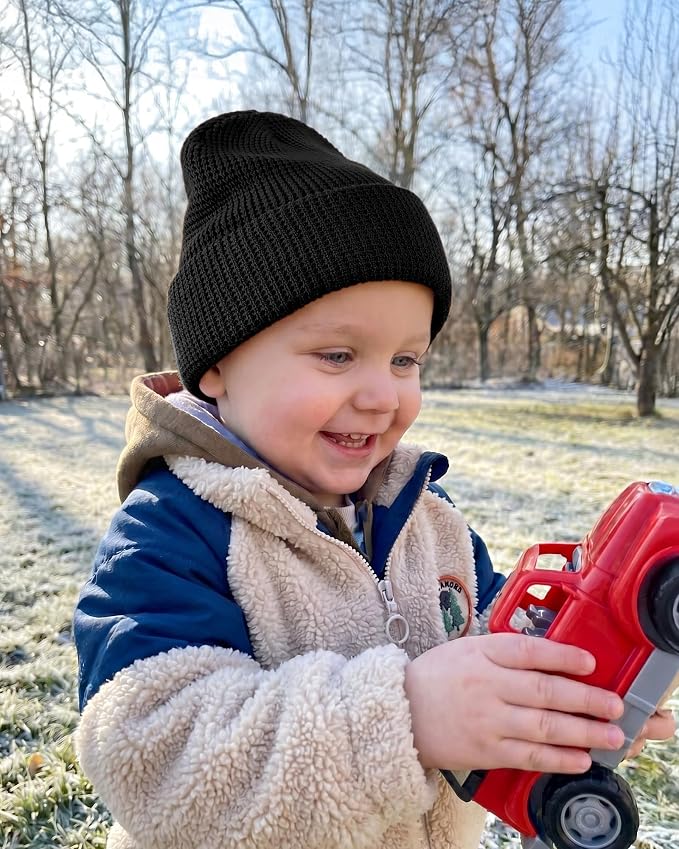 QEUOYSS Baby Beanie Toddler Infant Winter Hat - Image 4