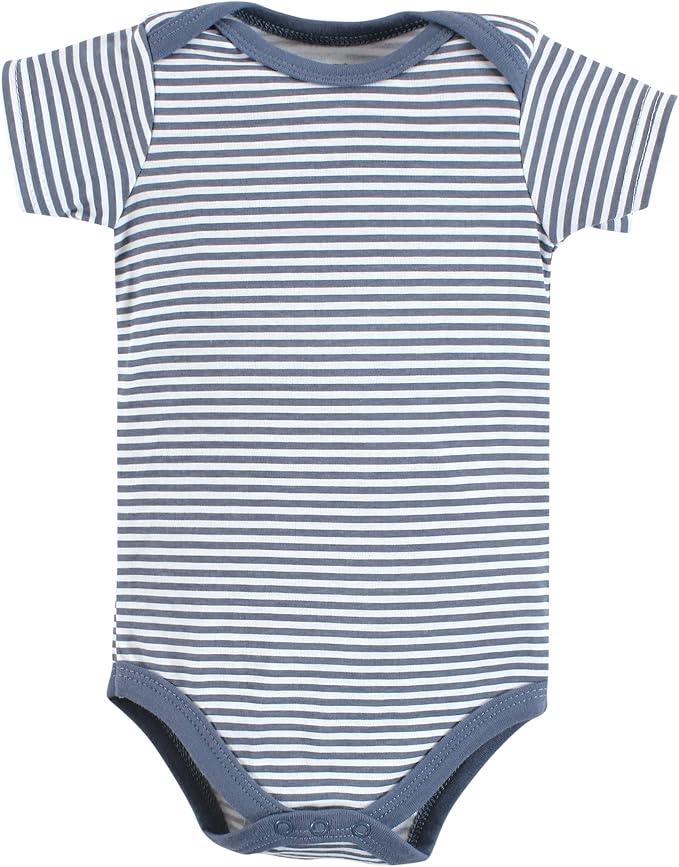 Hudson Baby Baby Boys' Cotton Bodysuits 7-pack - Image 9