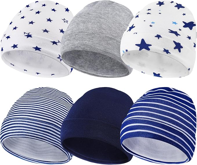 Newcotte 6 Preemie Hats by Newcotte