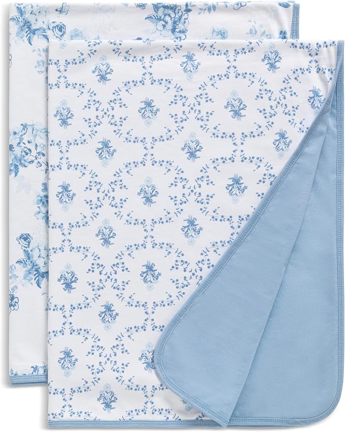 Delta Children 100% Organic Jersey Cotton Baby Receiving Blankets by DeltaChildren