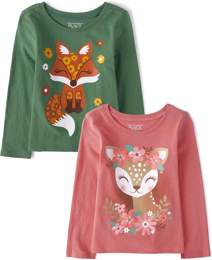 The Children's Place Baby Girls' And Toddler Unicorns, butterflies, trends Long by TheChildrensPlace