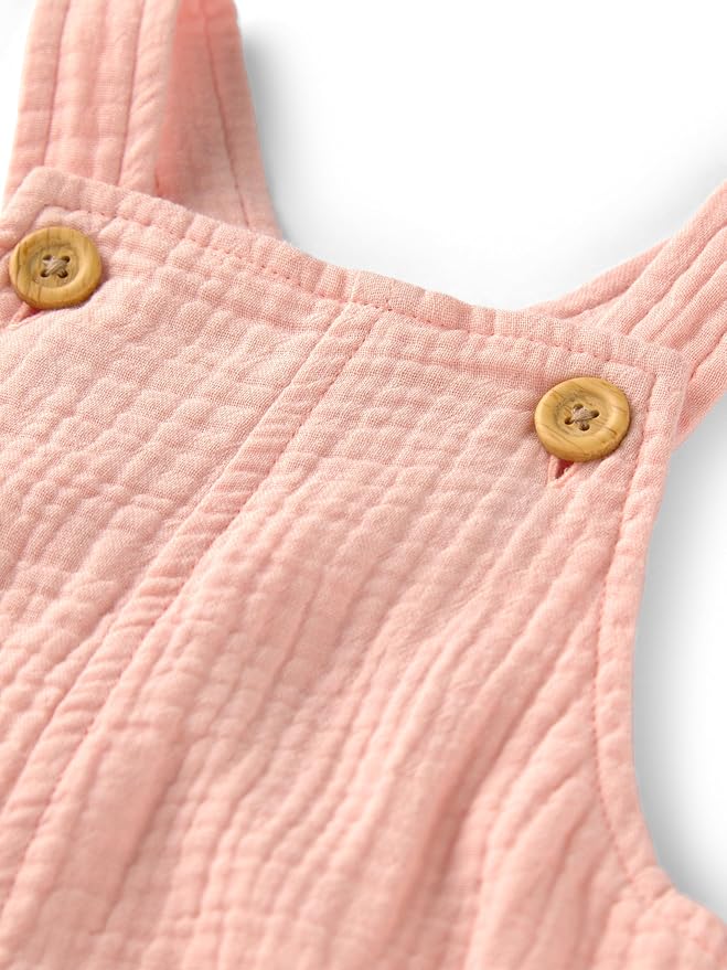 little planet by carter's Baby Organic Cotton Gauze Shortall - Image 2