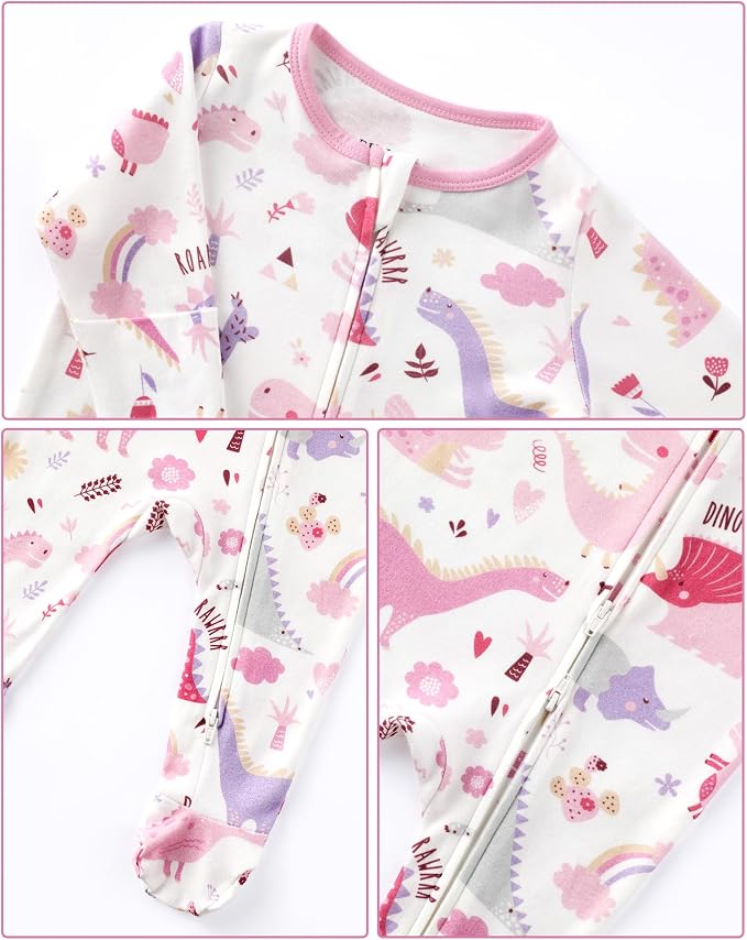 Baby Sleepers 100% Organic Cotton Pajamas - Image 6