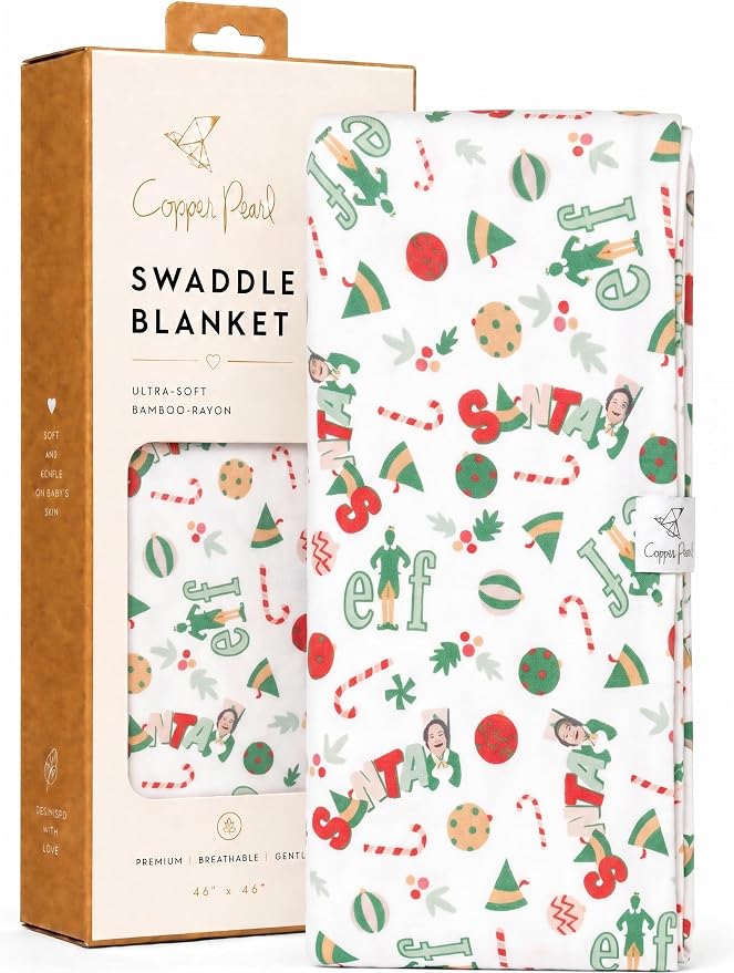 Copper Pearl Swaddle Blankets for Newborns | Soft Stretchy Receiving Blankets by CopperPearl