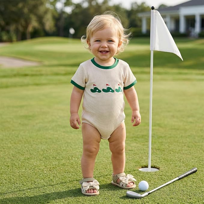 Newborn Baby Boy Girl Summer Clothes Funny Print Sweatshirt Romper Oversized - Image 2