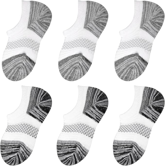 Toddler Little Girls Boys No Show Socks Cotton Low Cut Socks by Jormatt