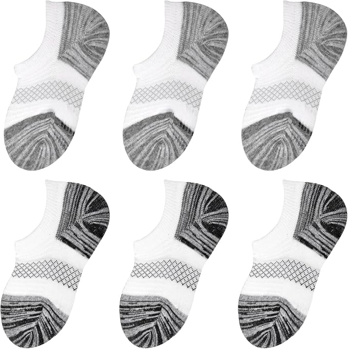 Toddler Little Girls Boys No Show Socks Cotton Low Cut Socks by Jormatt