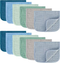 MIGIOL Muslin Burp Cloths 100% Cotton Pack of 12. Soft, Gentle & Absorbent Baby by Unknown