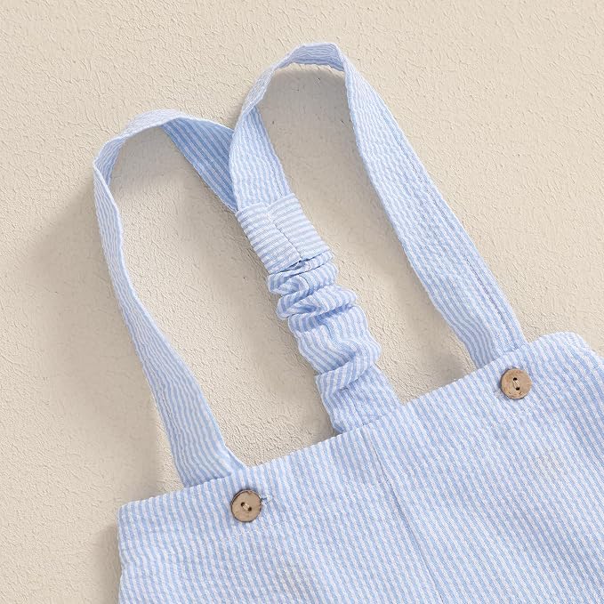 PUHHAPIEY Baby Boy Gentleman Wedding Outfit Dress Romper Suspender Pants | 0 3 - Image 6