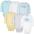 Gerber Baby 6 Pack Long-sleeve Onesies Bodysuit by Gerber