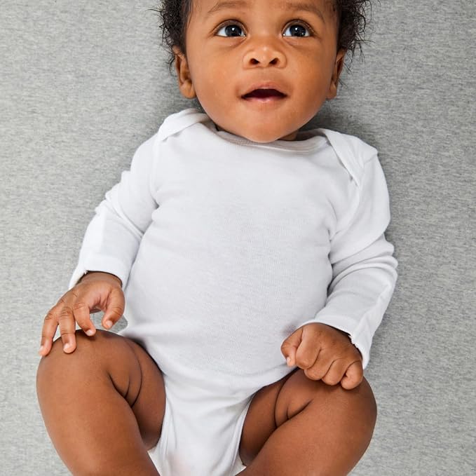 HonestBaby baby-girls 5-pack Long Sleeve Bodysuits One Piece 100% Organic Cotton - Image 3