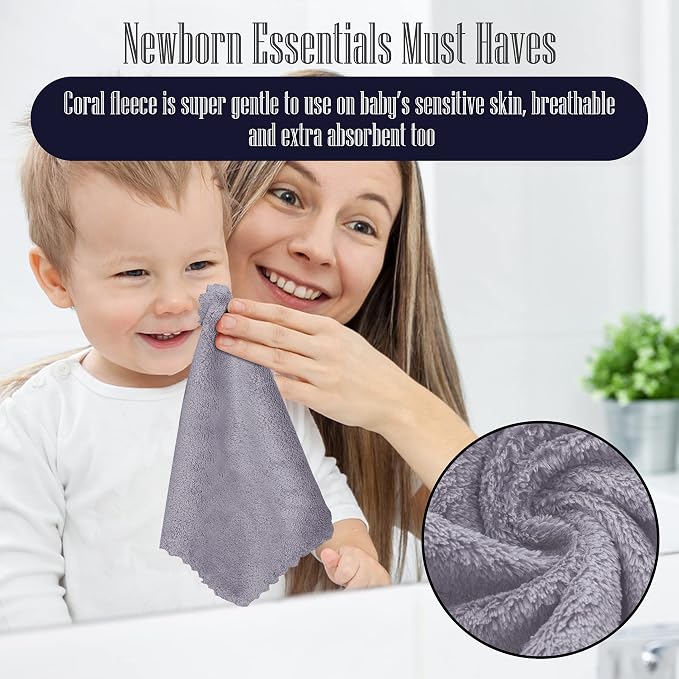 32 Pack Baby Washcloths - Image 7