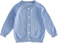 BULINGNA Toddler Baby Girl Cardigan Sweater Long Sleeve Button Down Knit by BULINGNA