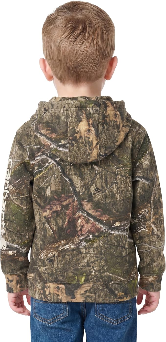 Carhartt Kid's CA6273 Long-Sleeve Half-Zip Sweatshirt - Image 6