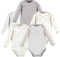 Touched by Nature Unisex Baby Organic Cotton Long-Sleeve Bodysuits by TouchedbyNature